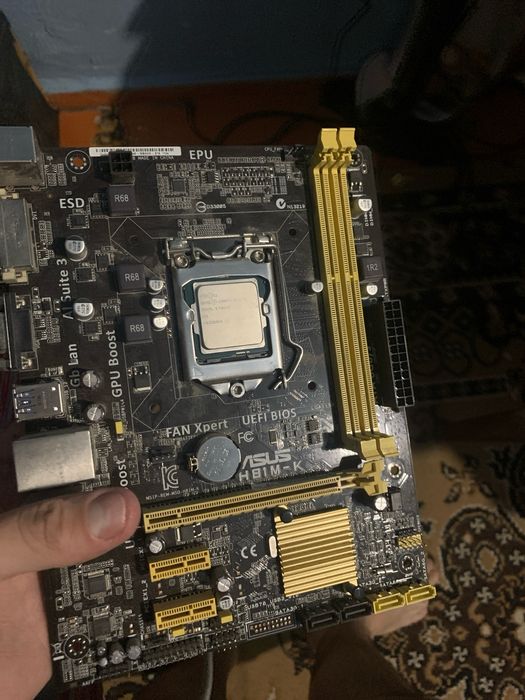 Комплект Мат.Плата + проц + озу