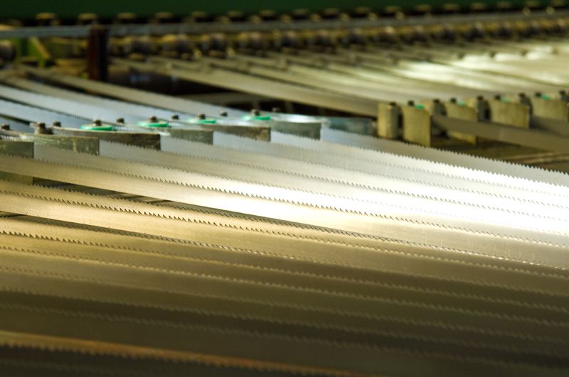 Биметални отрезни ленти за рязане на метали