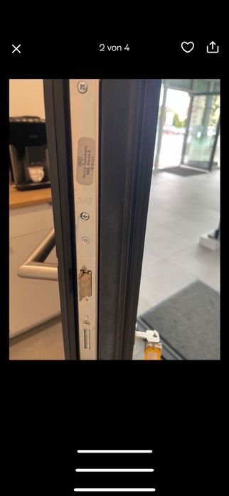 Алуминиева входна врата