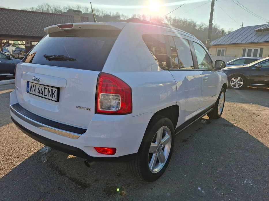 JEEP Compass Limited 2012 2.2CRD 163 CP E5 4x4 6 trepte Clima Piele Navi, recent inmatriculat primul proprietar RO