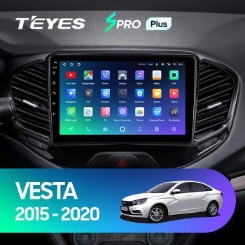 Штатная магнитола TEYES для Lada Vesta Лада Веста РАССРОЧКА