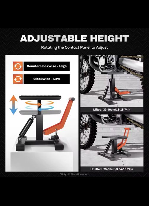 Stander moto enduro