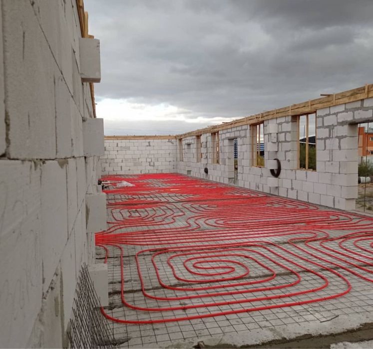 Отопление теплый пол под ключ