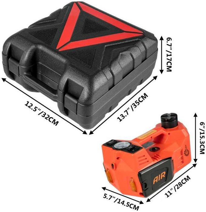 Электрический Домкрат Компрессор Гайковерт 4в1