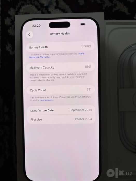 iPhone 16 Pro Max Desert titanium 256GB