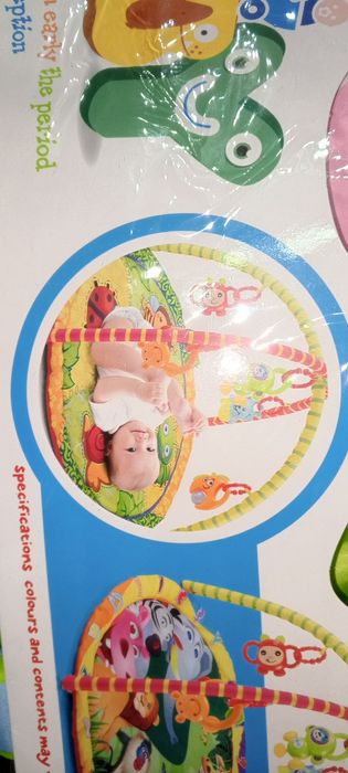 Игровой коврик с погремушками