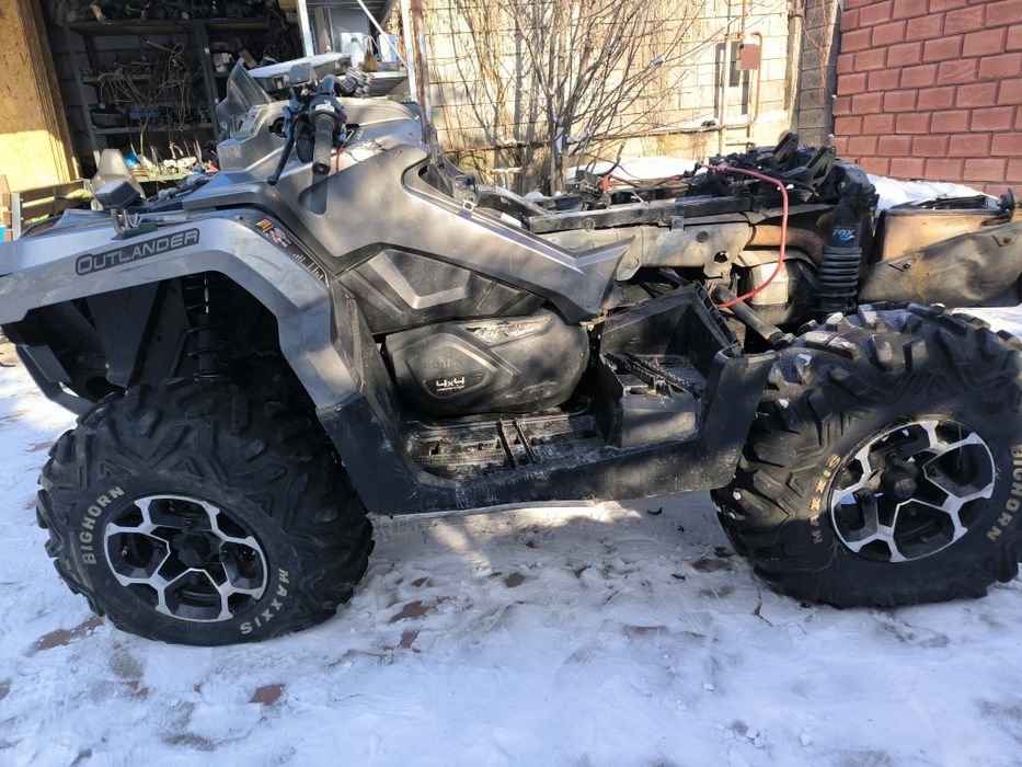 Разбор квадроциклов BRP outlander 650 и 1000