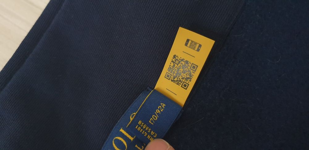 POLO Ralph Lauren 3/4 Sweatshirt S / M НОВО ОРИГИНАЛ Мъжко Горнище