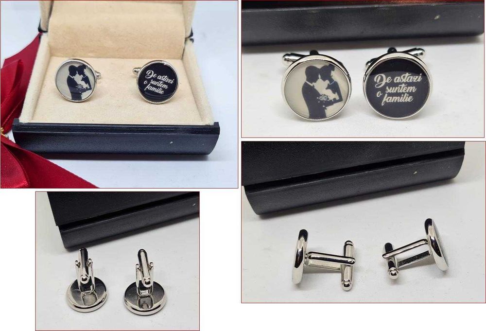 Set butoni - De astazi suntem o familie (50 - 40 lei)