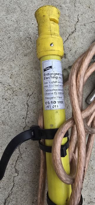 Tija de impamantare temporara inalta tensiune 1000 v dehn catu