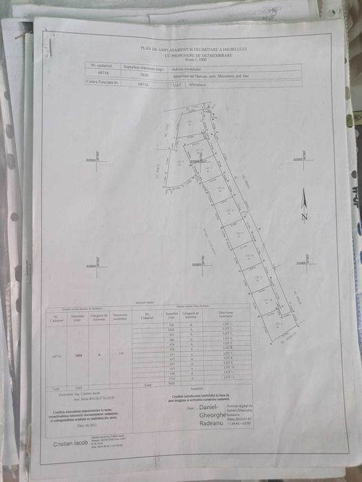 Direct Proprietar - Teren Intravilan Dancaș / Horpaz - Utilități complete - Rate