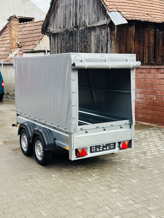 Remorca 2 axe 750 kg NOUA categoria: B