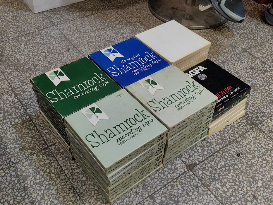 Магнетофонни ролки 18 см 62 бр за 300 лв