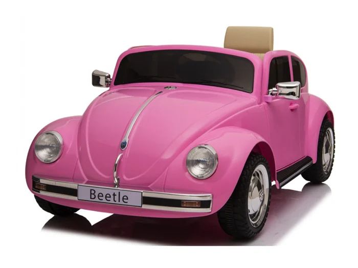 Детска акумулаторна кола volkswagen beetle classic 12v с eva гуми и ко