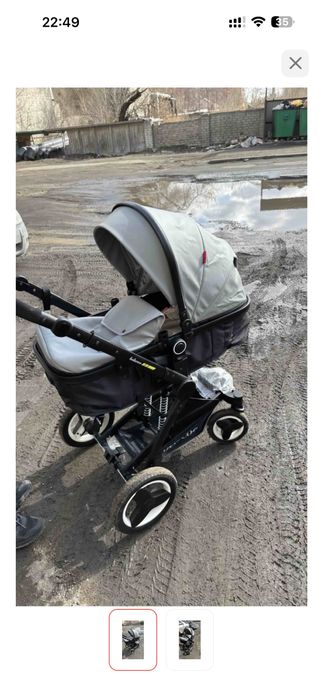 Коляска 3в1 белекко х6