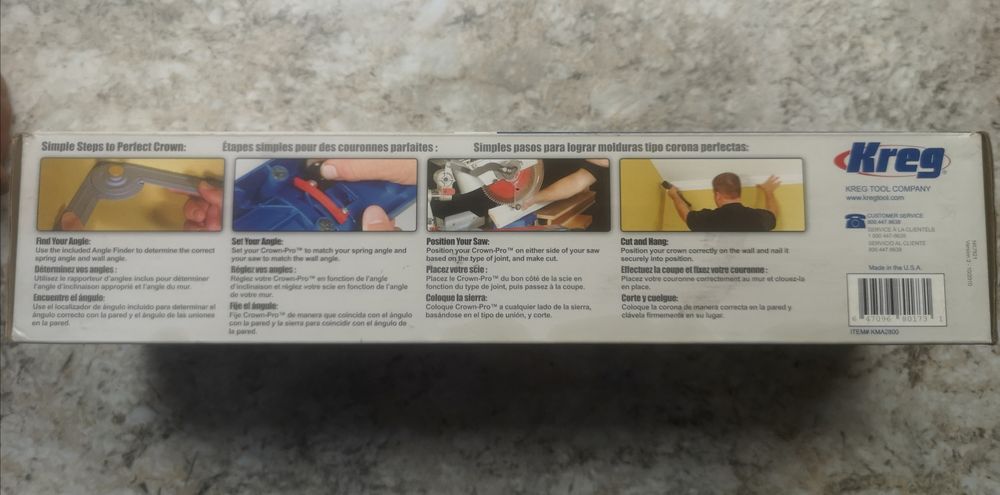 KREG Crown-Pro  для распила под углом.