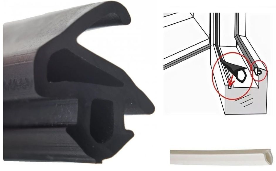 Уплотнитель для пластиковых окон