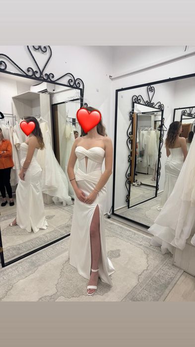 Rochie mireasă, modernă. Ți-o sirenă