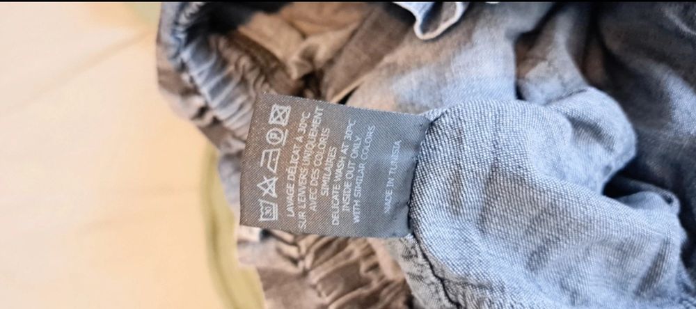 Pantaloni scurți Isabel Marant gri marime 38 talie inalta si elastic ca noi
