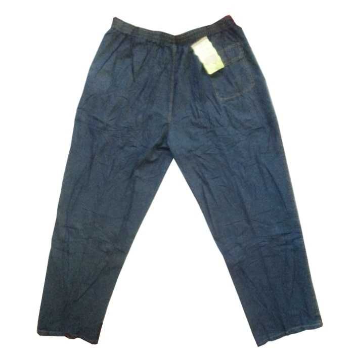 Великан Джинсовые домашние мужские брюки большой размер