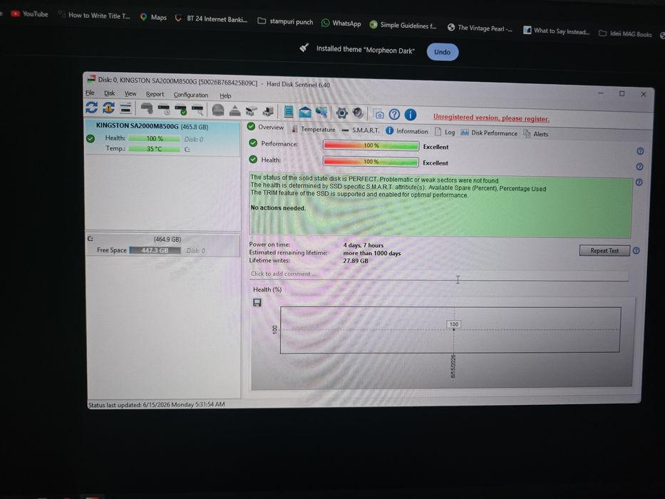 KINGSTON A2000 500gb NOU!