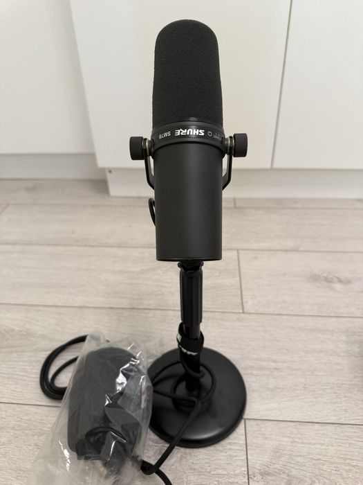 Shure sm7b + fethead + stativ + interfata audient id4 mkii