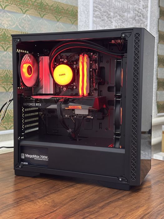 Игровой компьютер: Ryzen 5 7600X | RTX 3060Ti | DDR5 16GB | 512GB NVMe