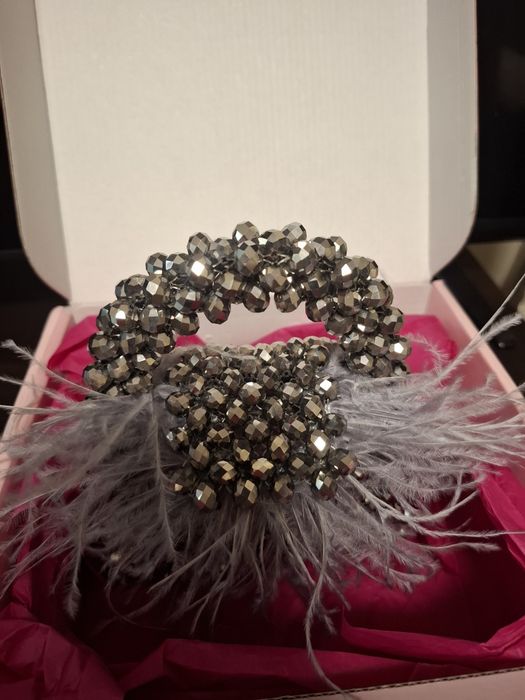 Коктейлна мини - ежедневна/вечерна чанта