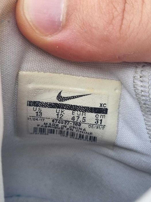 Nike PG ( Paul George ) 1 White Ice