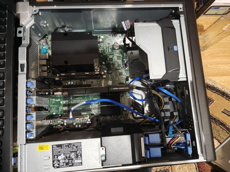 PC Gaming Workstation T3600 Xeon E5-2640 3.0 GHz,32GB RAM, nvidia Quad
