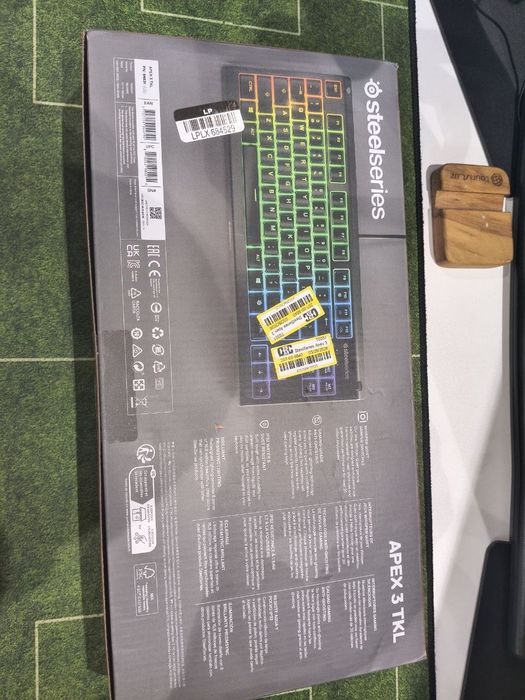 Steelseries Apex 3 TKL
Игровая Мембранная клавиатура 
Нов