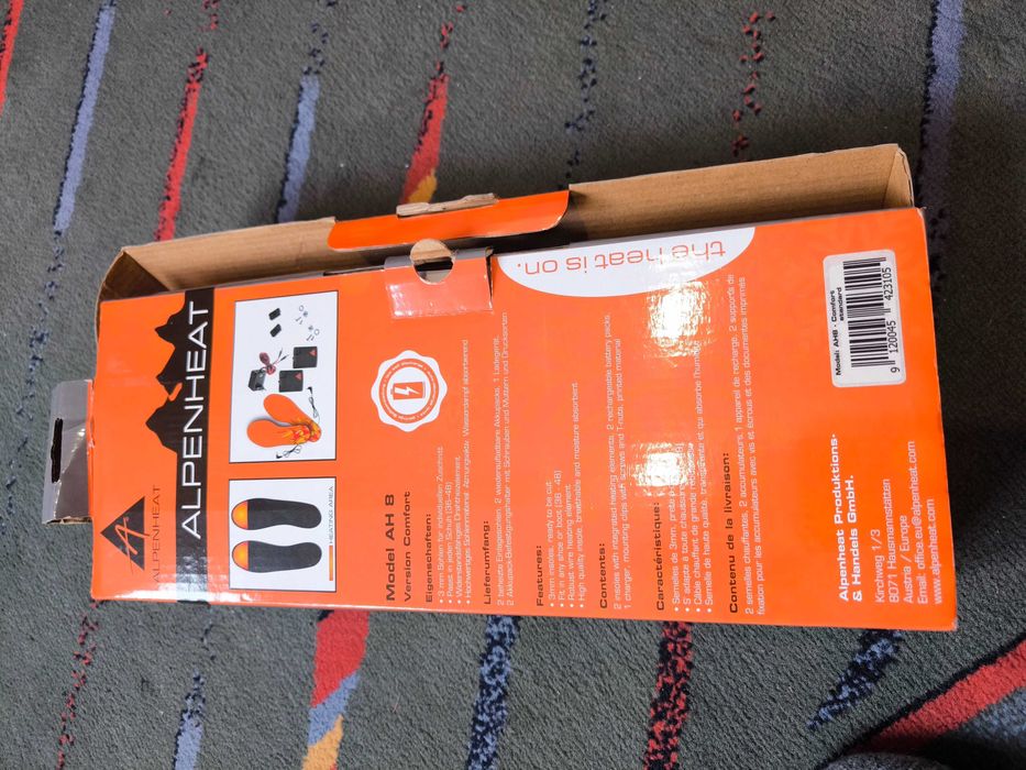 Alpenheat Austria стелки с отопление нагряване