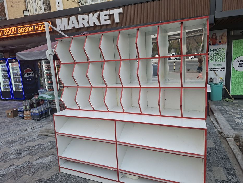 Dokon uchun polkalar,stelyaj