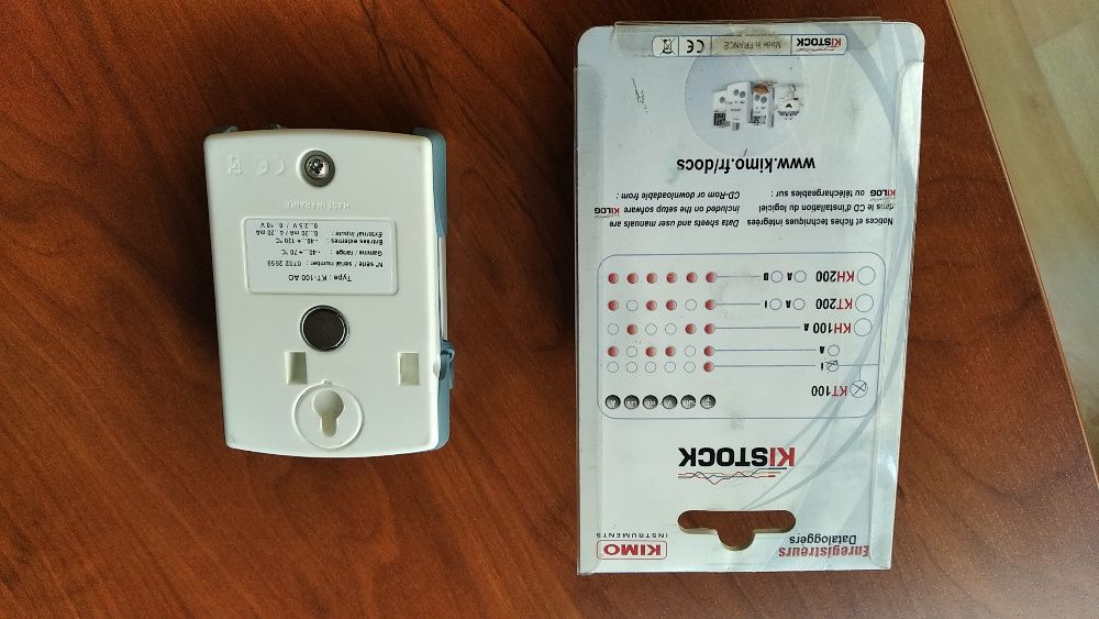 Даталогер за температура, модел КТ100 - 87 евро за брой