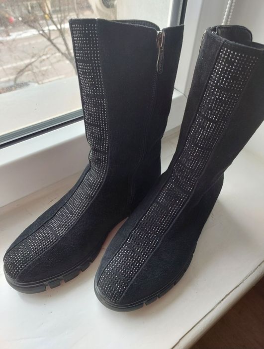 Зимние сапоги натуралка