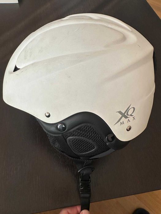 Casca schi alba marime 59-62