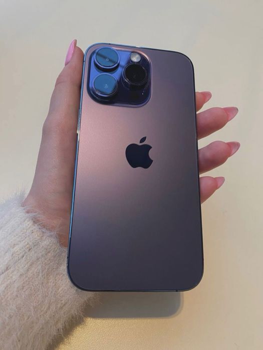 iphone 14 pro, темно-фиолетовый