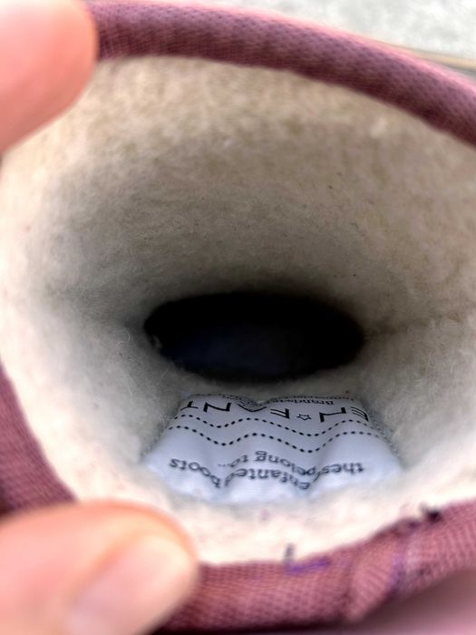 Cizme termice cu căptușeală din lână naturală, marimea 26