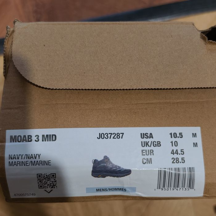 Треккинговые ботинки Merrell Moab 3 mid