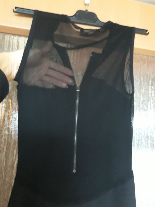 Уникална вечерна рокля Diesel с прозрачни елементи