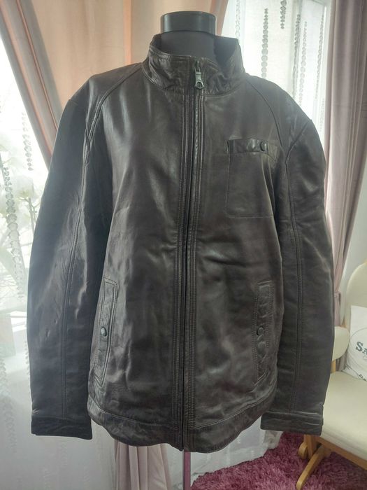 Ново мъжко яке от естествена кожа