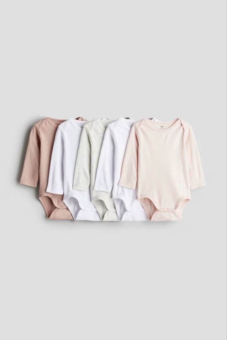Лот 15 бр бодита H&M 9-12м