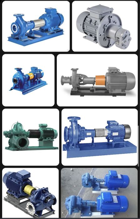Ремонт промышленных насосов