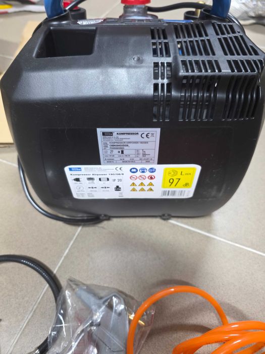 Gude AIRPOWER 190/08/6 compresor aer electric Debit aer aspirat: 145 l/min | 6 l | 8 bar | Fara ulei | 230 V