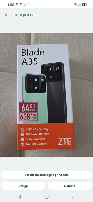 Nou Motorola  G04  si ZTE Blade A35