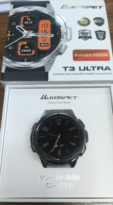 Cмарт-часы Kospet Tank T3 Ultra