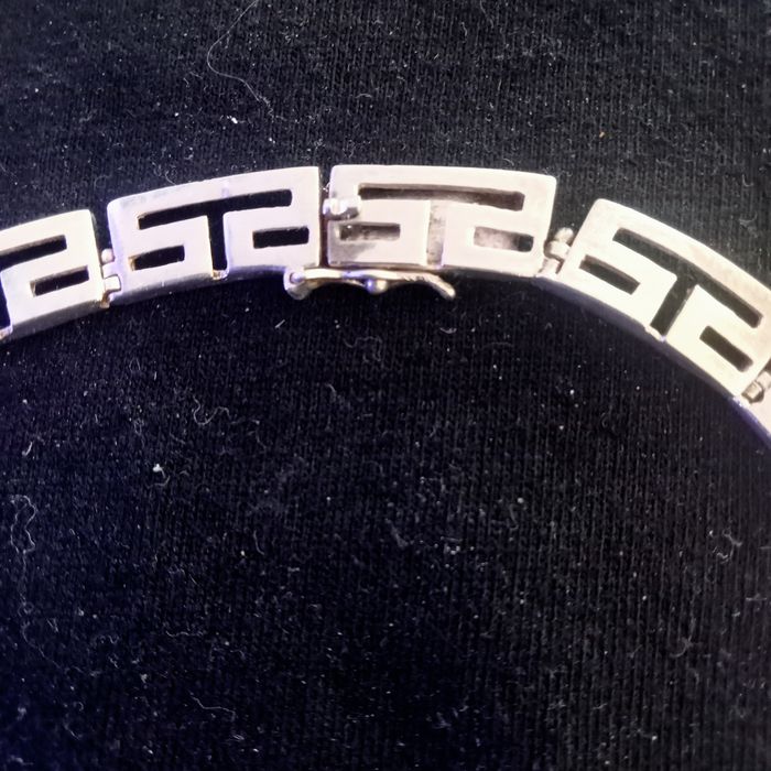 Colier de argint placat cu aur de 14 k