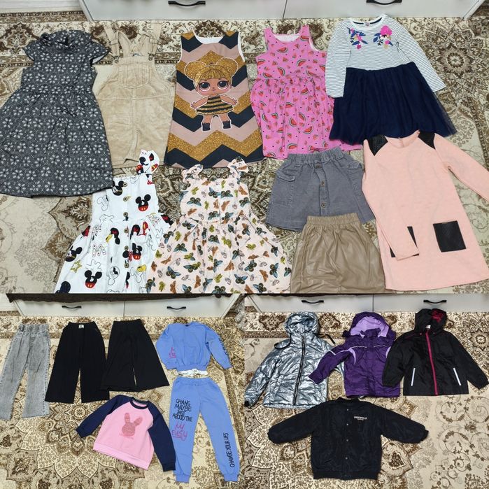 Одежда на девочку 6-7 лет