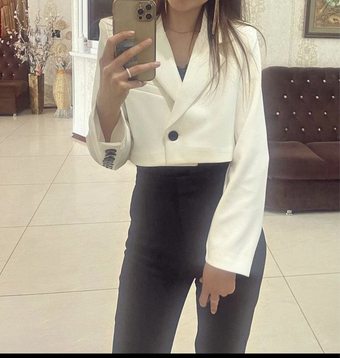 Пиджак турция, юбка, топ