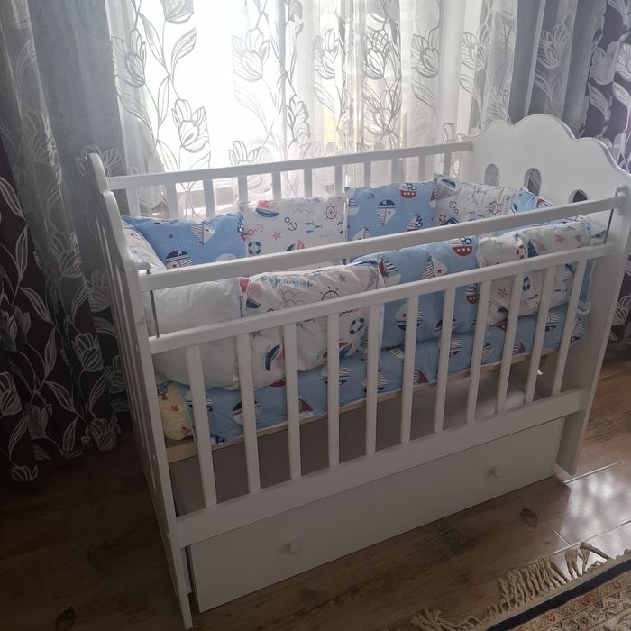 Детская кроватка, трансформер